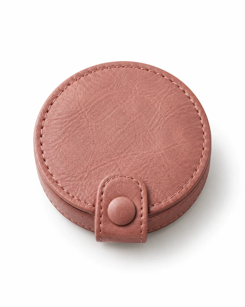 Dusty Rose Leather Handbag Hook Case